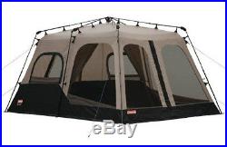 NEW Coleman 8-Person Instant Tent 2 Room 14x10 Foot Outdoor Camping WeatherTec