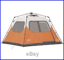NEW! Coleman Outdoor Camping 6 Person Instant Tent with WeatherTec 10' x 9