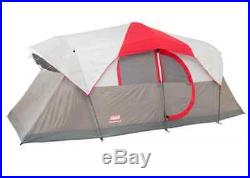 NEW! Coleman WeatherMaster 10 Person 2 Room Family Camping Tent with Rainfly Cover