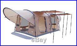 NEW Family Camping Tent 8-Person Woodlands 13 x 10 2-Separate Rooms Extended