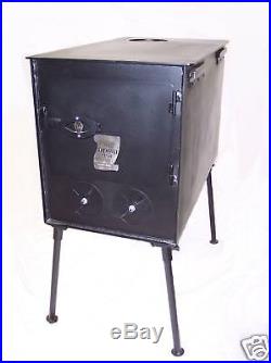 NEW! Heavy-Duty Wood Stove for Outfitter Canvas Wall Tent Camping