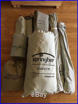 NEW Kirkham's Springbar Campsite 3 Tent Whole Set Best Tent Made in America