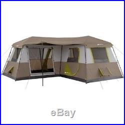 NEW OZARK TRAIL LARGE CAMPING CABIN TENT HIKING FAMILY 12 PERSON HUNTING 3 ROOM
