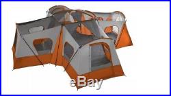 NEW Ozark Trail Outdoor 14-Person Tent Cabin Big Family Base Camp Large 4-Rooms