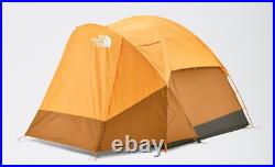 NEW The North Face Wawona 4 Person Tent & Foot Print bundle Light Orange