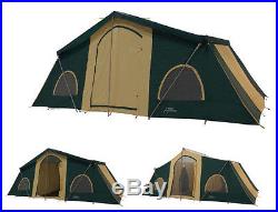 NEW Trek Tents 249 Polyester Taffeta 12 Person 10' x 20' Cabin Tent with Rain Fly