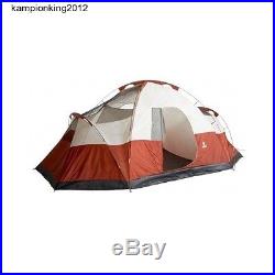 NEW Water-Proof 8 Person Family Size Camping Tent, Coleman, Red