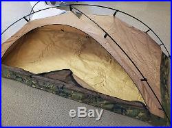 NIB Eureka TCOP Combat Tent One Person Woodland/ Tan USMC
