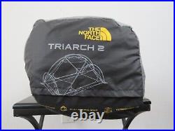 NWOT The North Face Triarch 2 3-Season 2-Person Backpacking Camping Tent Grey