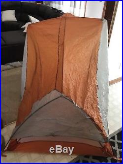 NWT Big Agnes Copper Spur HV UL2 -3 Season 2 Person Tent Yellow with footprint