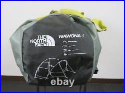 NWT The North Face Wawona 4-Person Car Camping Travel Beach Tent Green Grey