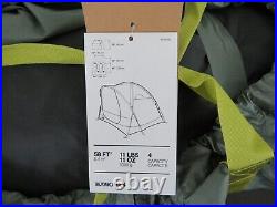 NWT The North Face Wawona 4-Person Car Camping Travel Beach Tent Green Grey