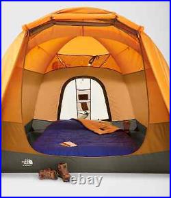 NWT The North Face Wawona 4-Person Car Camping Travel Beach Tent Orange Green