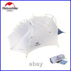 Naturehike 2 Men Camping Waterproof Dome Tent Ultralight 4 Season Outdoor Tent
