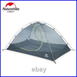 Naturehike Camping 1-2 Personen Zelt Outdoor Ultraleicht 3 Saison Grünes Zelt