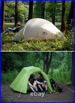Naturehike Cloud Up 1/2/3 Person Waterproof Ultralight Camping Double layer Tent