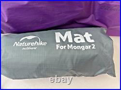 Naturehike Mongar 2 Ultralight Backpacking Tent 3 Seasons Purple with Mat