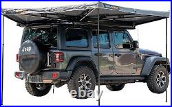 Naturnest 270° Car Awning Rooftop Tent + Awning Room Camp Canopy for SUV Trucks