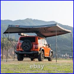 Naturnest 270° Car Awning Rooftop Tent + Awning Room Camp Canopy for SUV Trucks