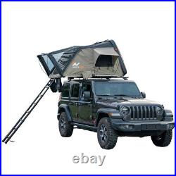 Naturnest Hard Shell Side Flip Car Roof Top Tent withLadder For PickupJeep Camping