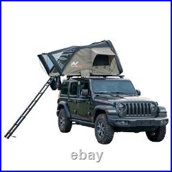 Naturnest Hard Shell Side Flip Car Roof Top Tent withLadder For PickupJeep Camping