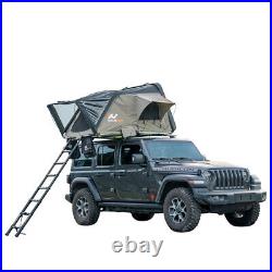 Naturnest Hard Shell Side Flip Car Roof Top Tent withLadder For PickupJeep Camping