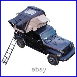 Naturnest Hard Shell Side Flip Car Roof Top Tent withLadder For PickupJeep Camping