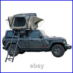 Naturnest Hard Shell Side Flip Car Roof Top Tent withLadder For PickupJeep Camping