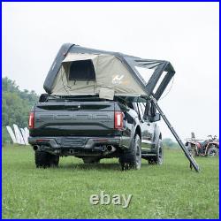 Naturnest Hard Shell Side Flip Car Roof Top Tent withLadder For PickupJeep Camping