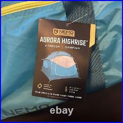 Nemo Aurora Highrise Tent Size 4 Person Brand New