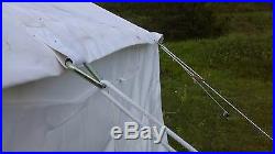 New 13 x 16 Canvas Wall Tent with Awning & Angle Kit by Elk Mountain Tents