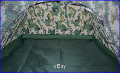 New 4 Season Military Hiking Beach Waterproof 2 Person Instant Camping Tent Camo