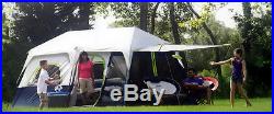 New 60 Second Camp Valley 10 Person Instant Set Up Family Camping Tent Dome Room