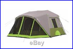 New 9 Person 2 Room Family Instant Tent Hiking Camping Outdoor Waterproof