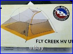 New Big Agnes Fly Creek HV UL1 Ultralight Tent single person. List $349