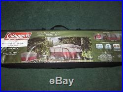New COLEMAN Hampton 6 Person Family Camping Cabin Tent with WeatherTec 13' x 7