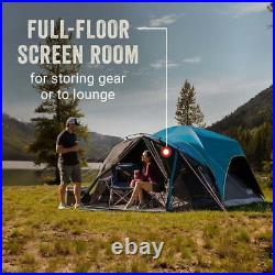 New Camping Tent Carlsbad 8-Person Dark Room Dome Tent with Dark Room Technology