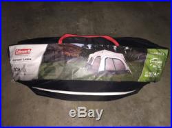 New Coleman 10 Person Tent Instant Cabin Camping 14' x 10' 4 Queen Bed