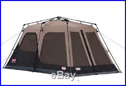 New Coleman 14 x 10 Foot 8 Person Instant Two Room Family Tent with WeatherTec