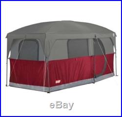 New Coleman Hampton Outdoor 6 Person Waterproof Family Hiking Camping Tent Cabin