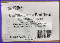 New Kodiac Canvas Short Bed Truck (5.5 6.8 ft.) Tent