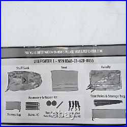New Litefighter 1 Tent Shelter System Military OCP 1 Man Shelter Multi-Cam