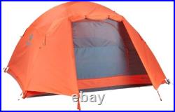 New MARMOT CATALYST 3 Person 3 Season Tent Camping Backpacking Red / Blue
