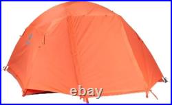 New MARMOT CATALYST 3 Person 3 Season Tent Camping Backpacking Red / Blue