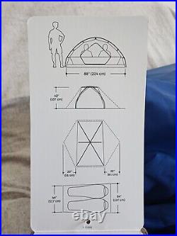 New? Marmot Tungsten 2P Tent With Footprint? Foliage/Dark Azure