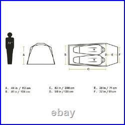 New NEMO Kunai 2-Person Tent Pre-bent Aluminum DAC Featherlite NSL Poles