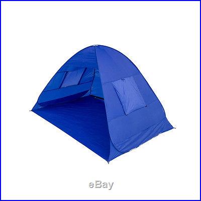 New Portable Beach Tent Shelter Sun Shade Outdoor Pop Up Canopy UPF 50+ Gazebo