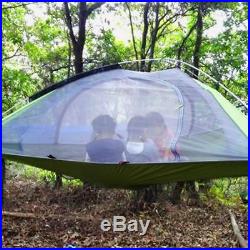 New Portable Triangle Hanging Tree Tent Tree House Multi-person Hammock Fly Tent