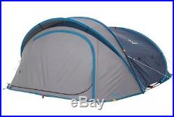 New! Quechua Waterproof Pop Up Camping Tent 2 Seconds XL AIR III, 3 Man