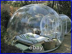New Stargaze Outdoor Single Tunnel Inflatable Bubble Camping Tent With Blower